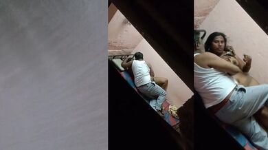 Secret camera record tamil couple sex video