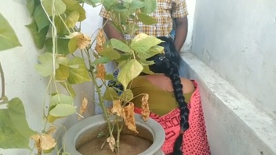 Coimbatore Mature Aunty Having Saree Sex Garden